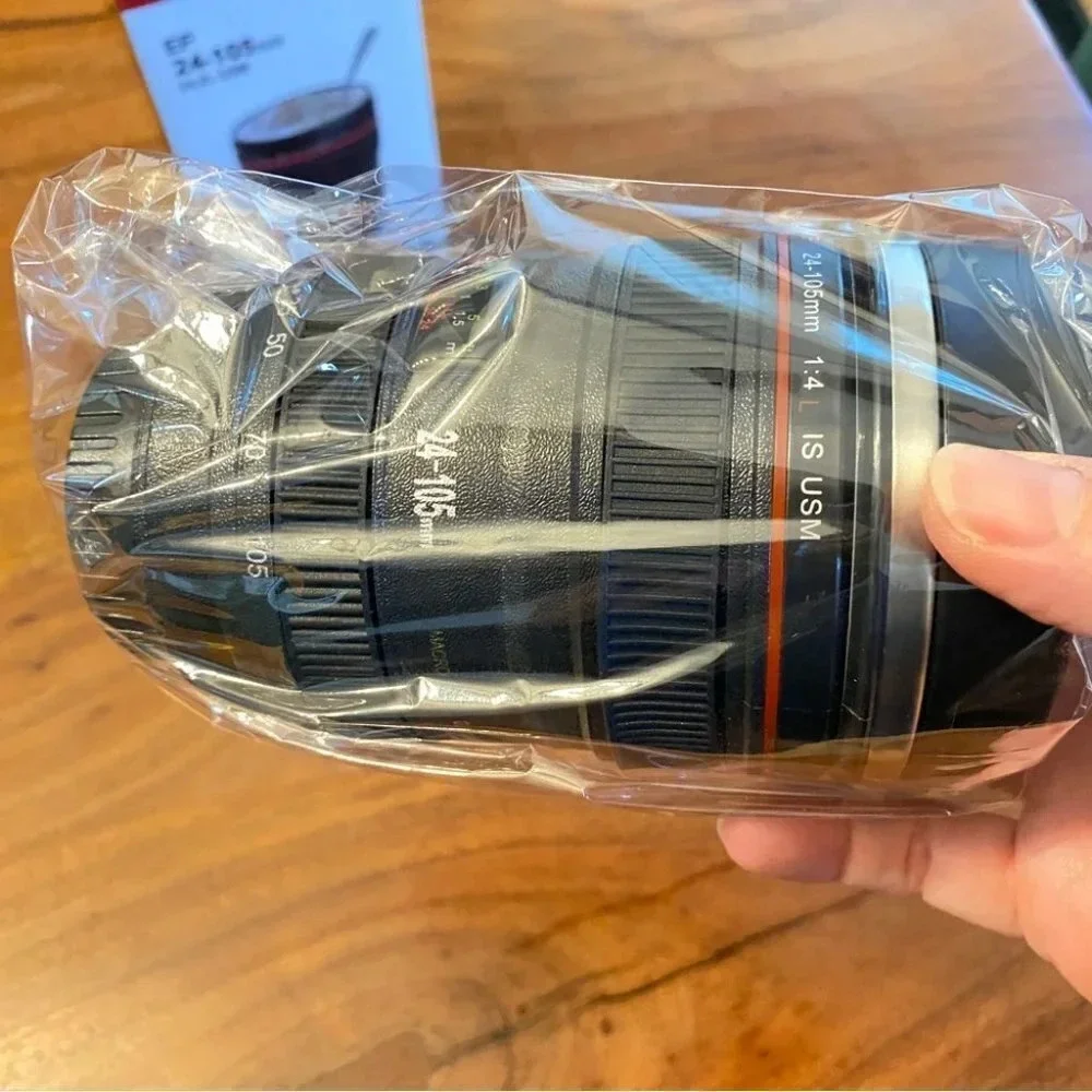 Photographer Camera Lens Coffee Tea Mug with lid - No Brand Name